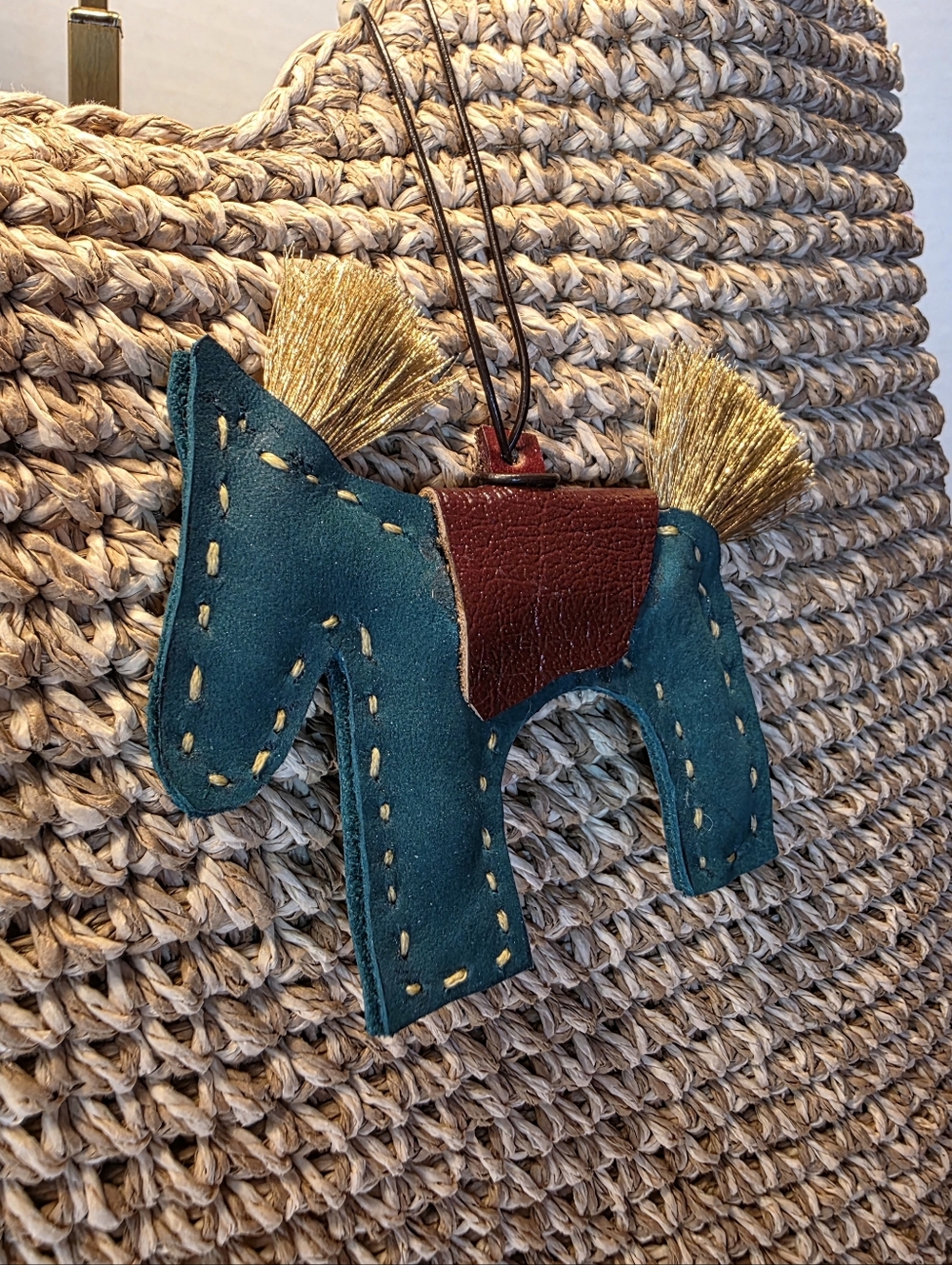 Handcrafted Pony Bag Charm by Fucci Minnulli - Picture 3 of 4